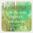 Search for jesus is the way stickers Bible verse