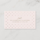 Search for fashion boutique business cards Rose gold