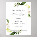 Search for lemon bridal shower posters Greenery
