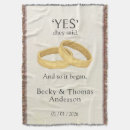 Search for wedding date blankets Anniversary