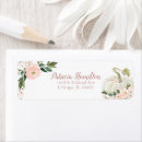 Search for rose gold return address labels Bridal shower