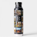 Search for monogram water bottles Photo collage
