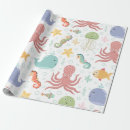 Search for under the sea wrapping paper Cute