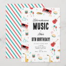 Search for piano birthday invitations Modern