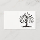 Search for the tree of life business cards Professional