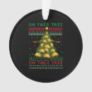 Search for taco ornaments Santa
