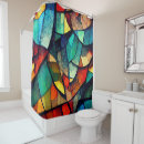 Search for stained glass shower curtains Mosaic