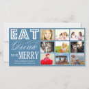 Search for eat drink and be merry cards Green