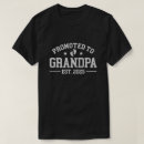 Search for funny pregnancy announcement tshirts Grandpa
