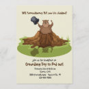 Search for groundhog day invitations Woodchuck