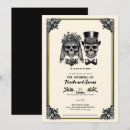 Search for skeleton wedding invitations Skull