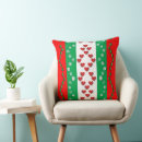 Search for snowflakes pillows Green