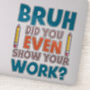 Search for funny math stickers Joke