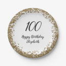 Search for 100th birthday plates Luxury