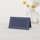 Search for navy blue place cards Minimalist