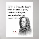 Search for voltaire posters quote
