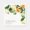 Search for citrus fruit napkins Main squeeze