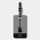 Search for music luggage tags Bass