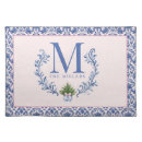 Search for blue christmas placemats Chinoiserie