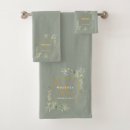 Search for sage green bath towels Gold