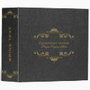 Search for black binders Leather