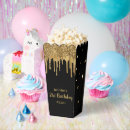 Search for popcorn favor boxes Gold
