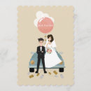 Search for car wedding invitations Retro