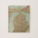 Search for michigan puzzles Map