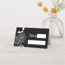 Search for halloween wedding place cards Modern elegant