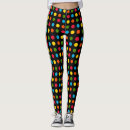 Search for blue and green polka dots leggings Black