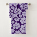 Search for purple flowers bath towels Lilac