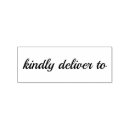 Search for deliver rubber stamps Kindly deliver to