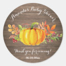 Search for pumpkin thank you stickers A little pumpkin