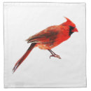 Search for red cardinal napkins Animal