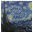 Search for starry night napkins Vincent