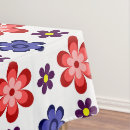 Search for purple flower tablecloths Retro