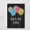 Search for balloon save the dates Sweet 16