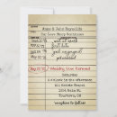 Search for old fashioned wedding invitations Retro
