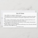 Search for psalm 23 prayer cards Religious