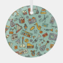 Search for musical instrument ornaments Illustration