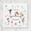 Search for gymnastics party favor tags Girls