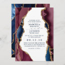 Search for burgundy and navy wedding invitations Elegant