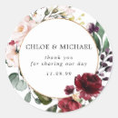 Search for burgundy and gold wedding stickers Floral