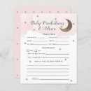 Search for baby shower and prediction advice cards Twinkle twinkle little star