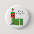 Search for elf christmas buttons Xmas