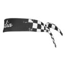 Search for checkered headbands Blue