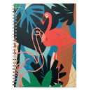 Search for flamingo notebooks Palm leaves