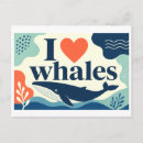 Search for whale postcards Heart