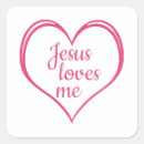 Search for jesus loves me stickers Verse