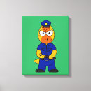 Search for police canvas prints Animal